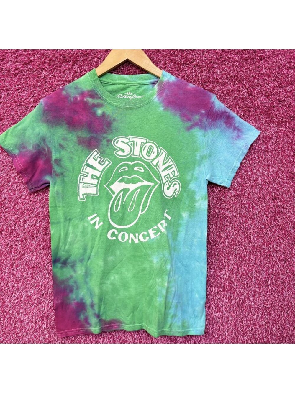 The Rolling Stones in Concert tiedye size small